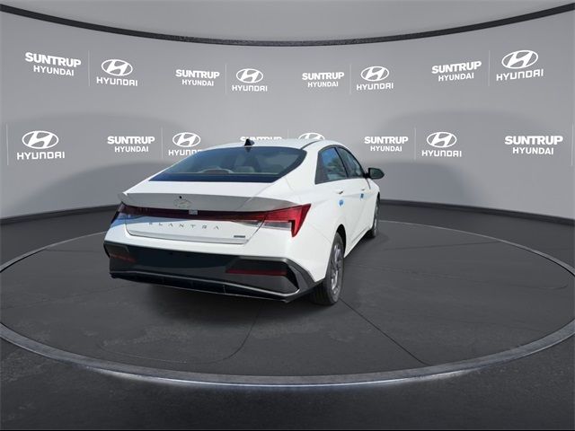 2024 Hyundai Elantra Hybrid Blue