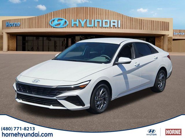 2024 Hyundai Elantra Hybrid Blue