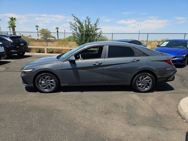 2024 Hyundai Elantra Hybrid Blue