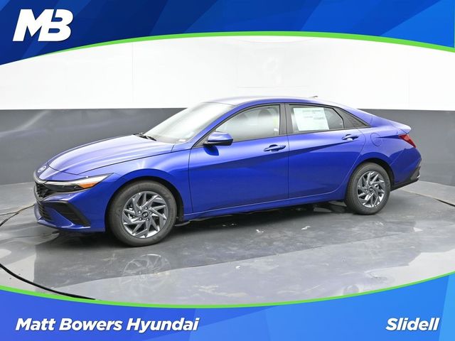 2024 Hyundai Elantra Hybrid Blue