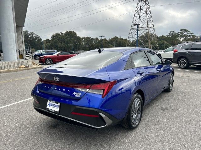 2024 Hyundai Elantra Hybrid Blue