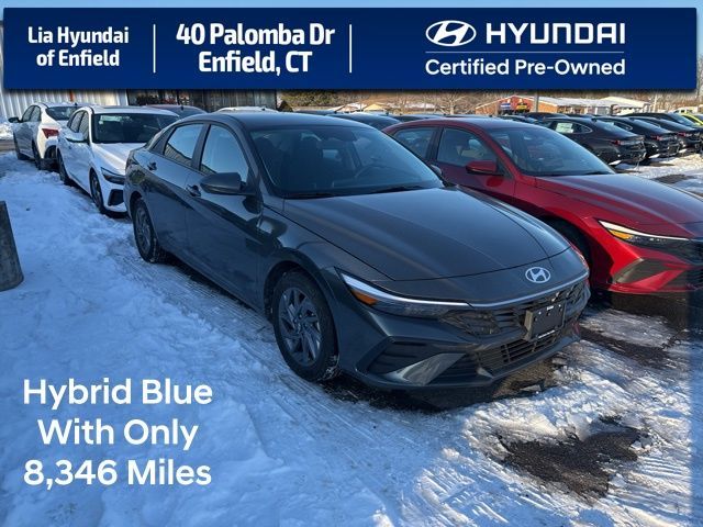 2024 Hyundai Elantra Hybrid Blue