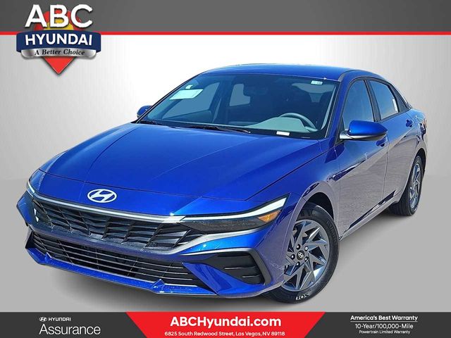 2024 Hyundai Elantra Hybrid Blue