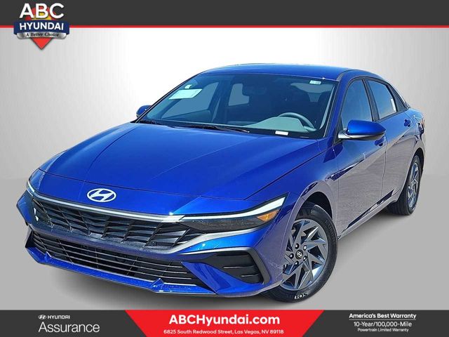 2024 Hyundai Elantra Hybrid Blue