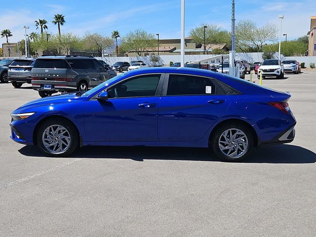 2024 Hyundai Elantra Hybrid Blue