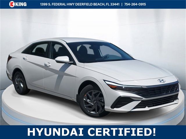 2024 Hyundai Elantra Hybrid Blue