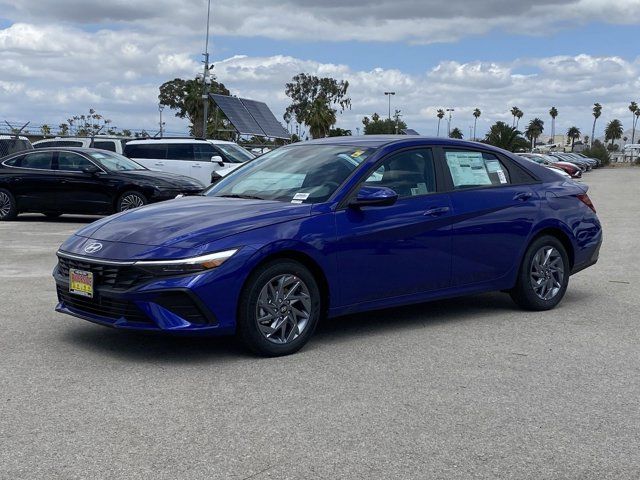 2024 Hyundai Elantra Hybrid Blue