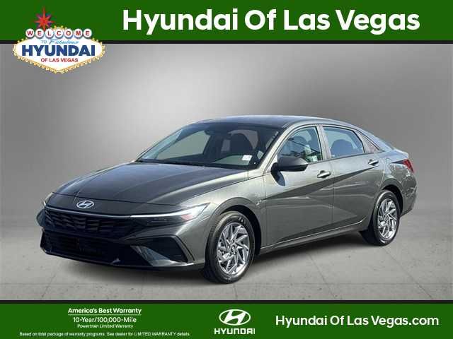 2024 Hyundai Elantra Hybrid Blue