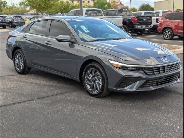 2024 Hyundai Elantra Hybrid Blue