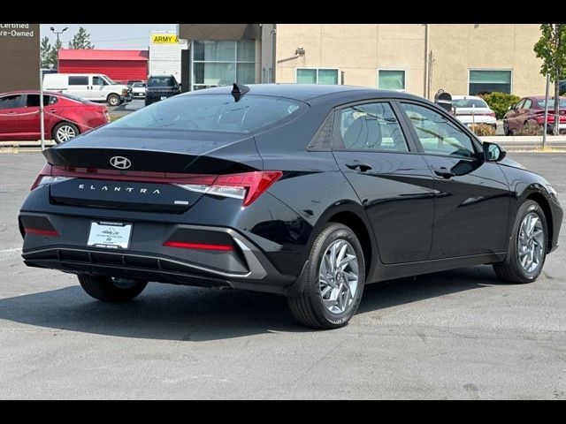 2024 Hyundai Elantra Hybrid Blue