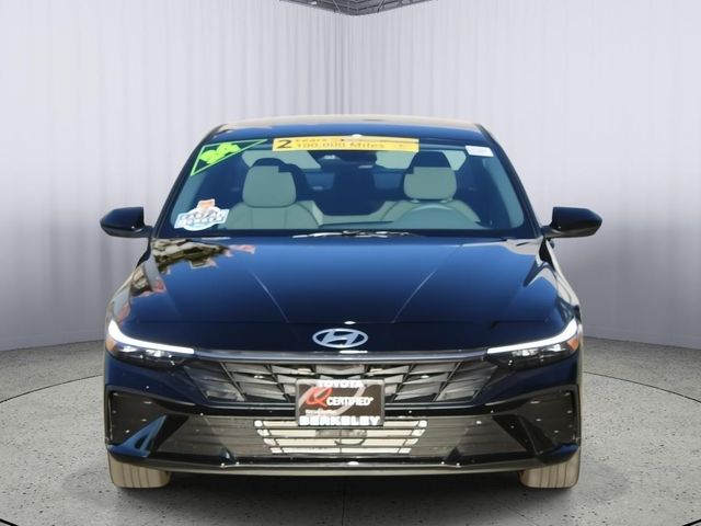 2024 Hyundai Elantra Hybrid Blue