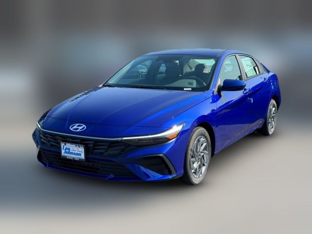 2024 Hyundai Elantra Hybrid Blue