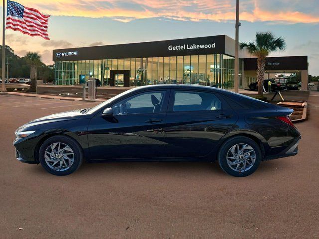 2024 Hyundai Elantra Hybrid Blue