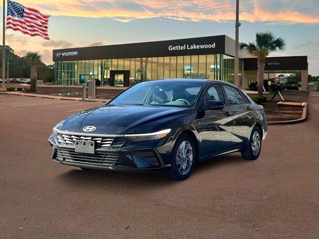 2024 Hyundai Elantra Hybrid Blue