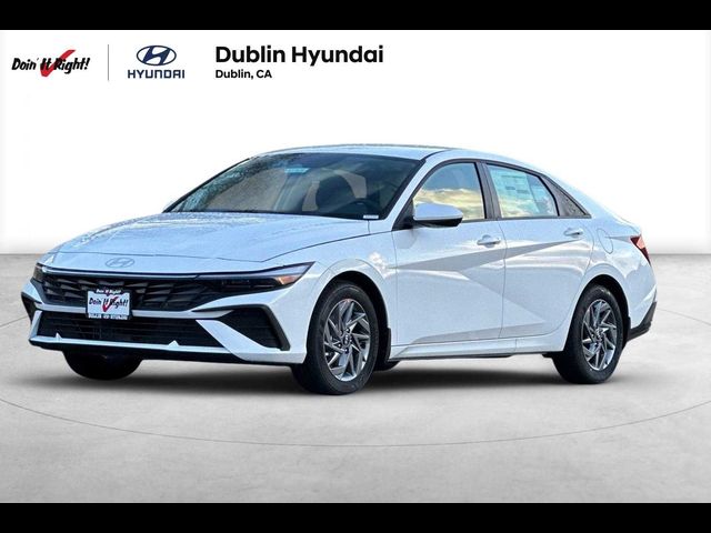 2024 Hyundai Elantra Hybrid Blue