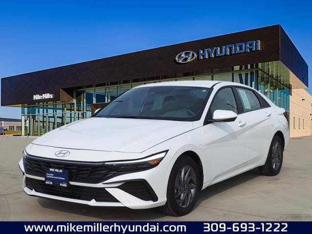 2024 Hyundai Elantra Hybrid Blue