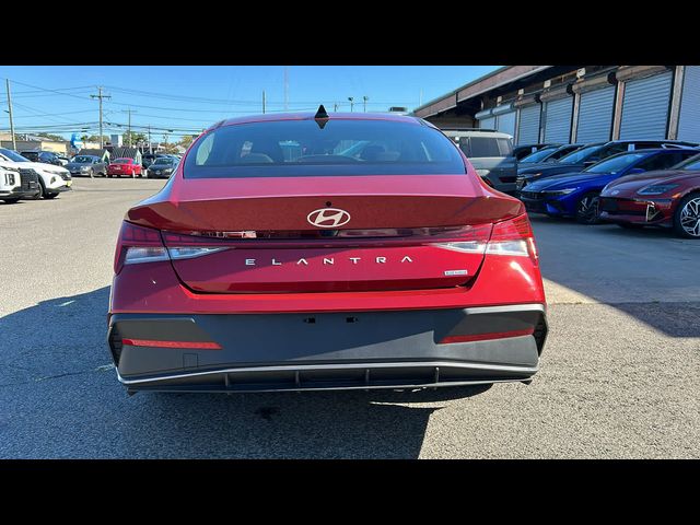 2024 Hyundai Elantra Hybrid Blue