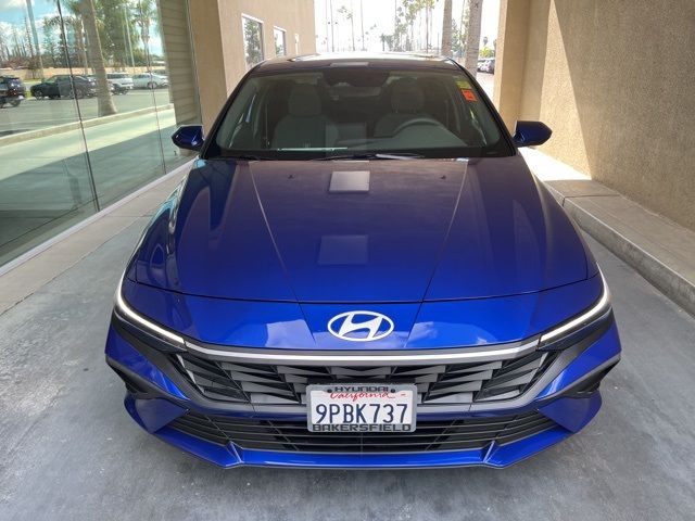2024 Hyundai Elantra Hybrid Blue