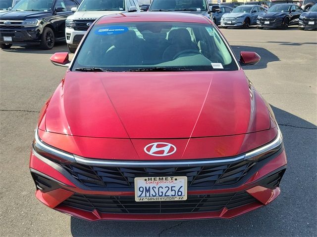 2024 Hyundai Elantra Hybrid Blue