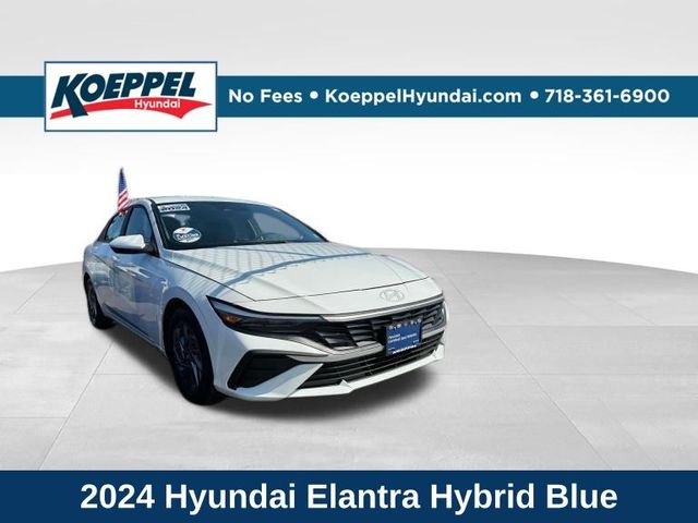 2024 Hyundai Elantra Hybrid Blue