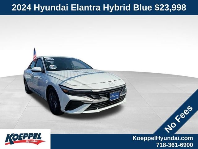 2024 Hyundai Elantra Hybrid Blue