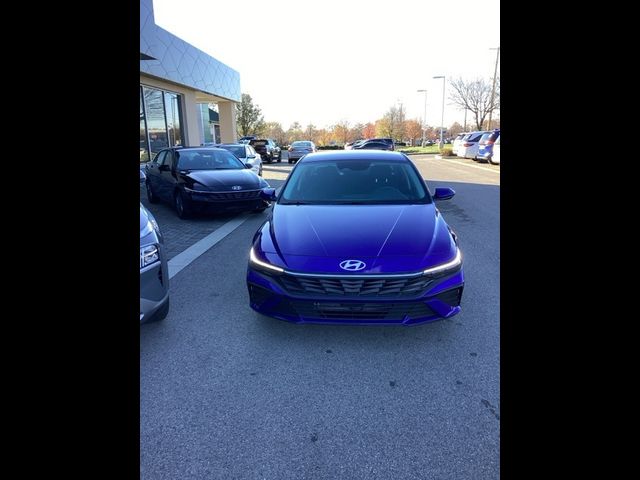 2024 Hyundai Elantra Hybrid Blue