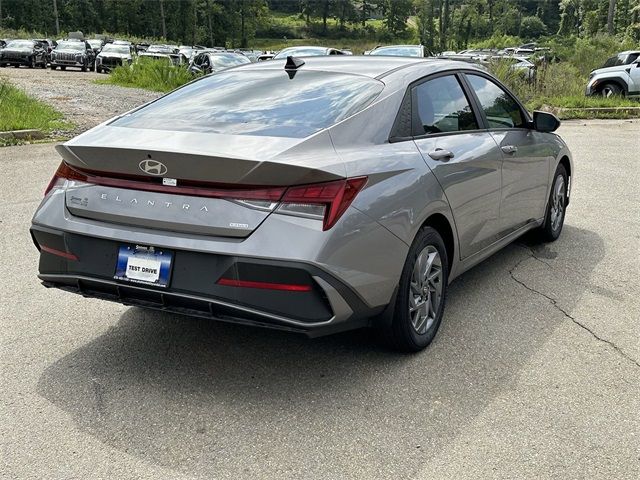 2024 Hyundai Elantra Hybrid Blue