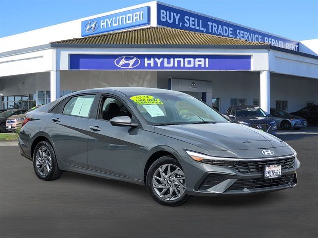 2024 Hyundai Elantra Hybrid Blue