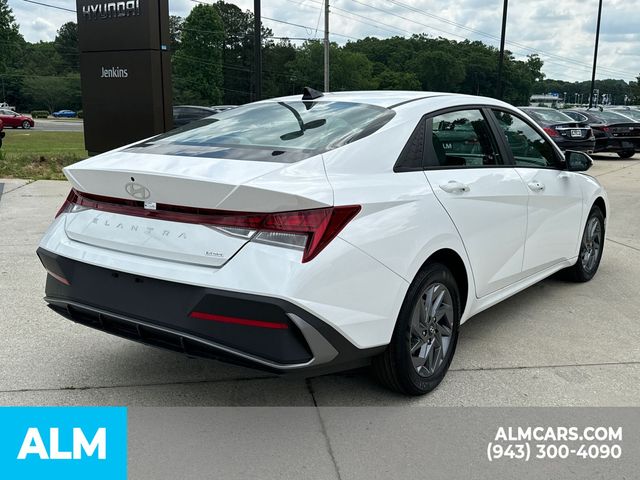 2024 Hyundai Elantra Hybrid Blue