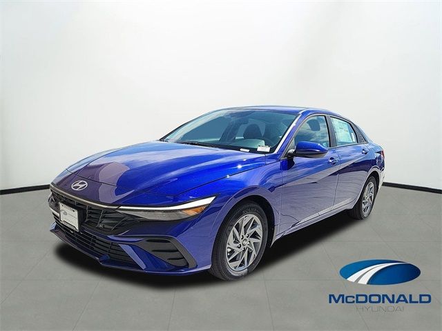 2024 Hyundai Elantra Hybrid Blue