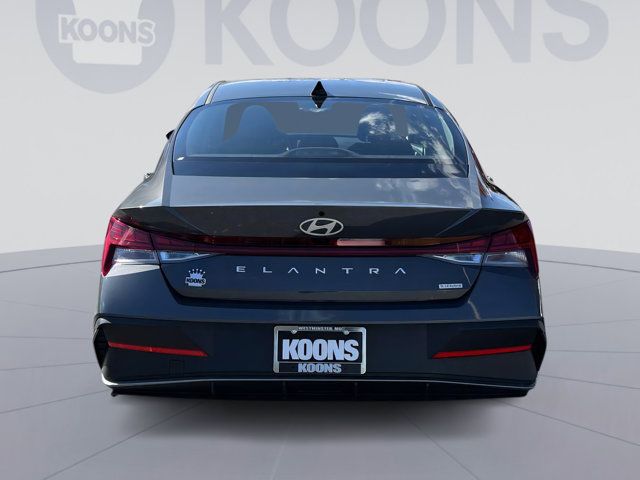 2024 Hyundai Elantra Hybrid Blue