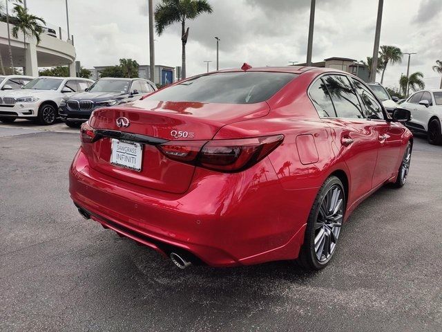 2024 INFINITI Q50 Red Sport 400