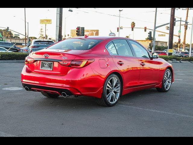 2024 INFINITI Q50 Sensory