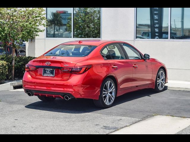 2024 INFINITI Q50 Sensory