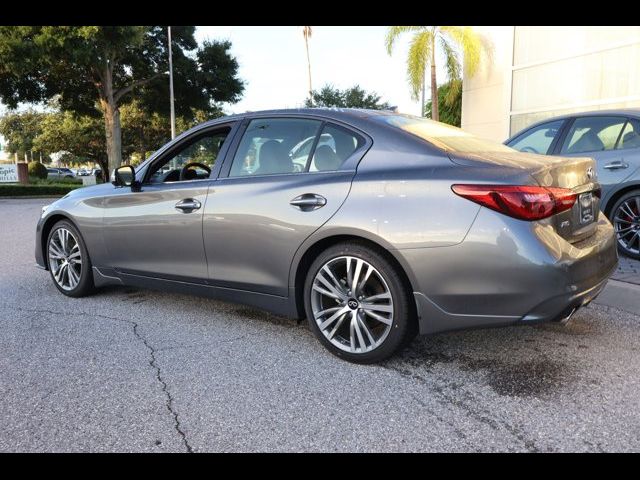 2024 INFINITI Q50 Sensory