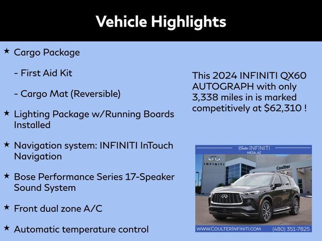 2024 INFINITI QX60 Autograph