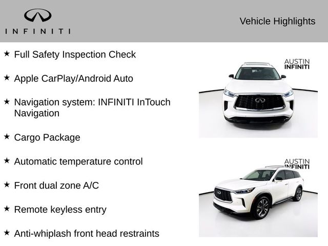 2024 INFINITI QX60 Luxe