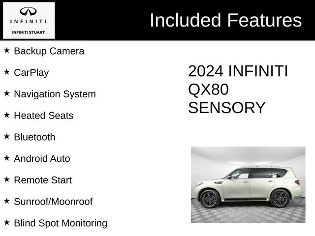 2024 INFINITI QX80 Sensory