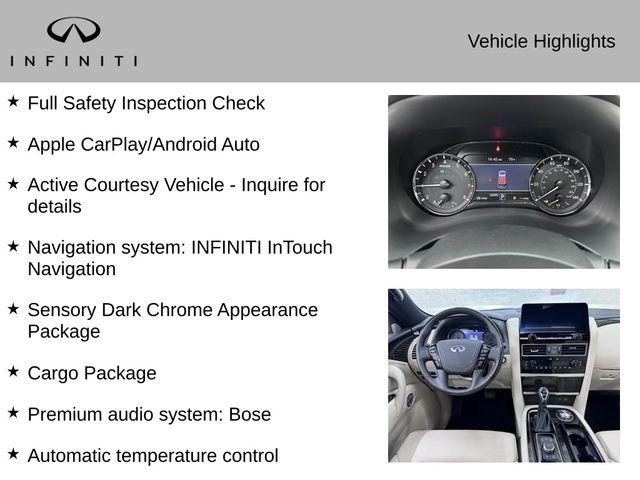 2024 INFINITI QX80 Sensory