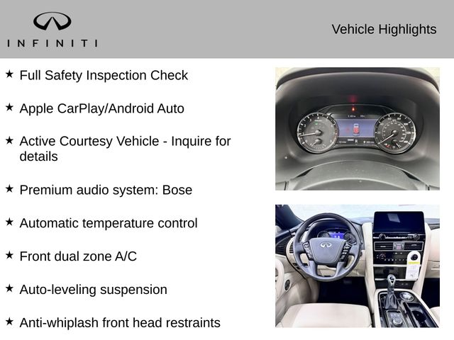 2024 INFINITI QX80 Sensory