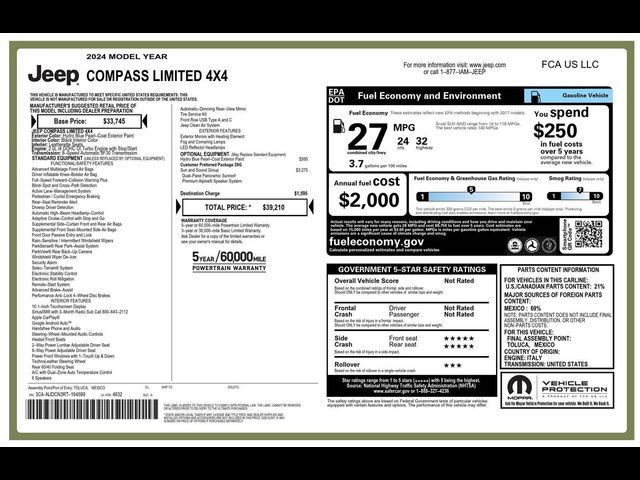 2024 Jeep Compass Limited