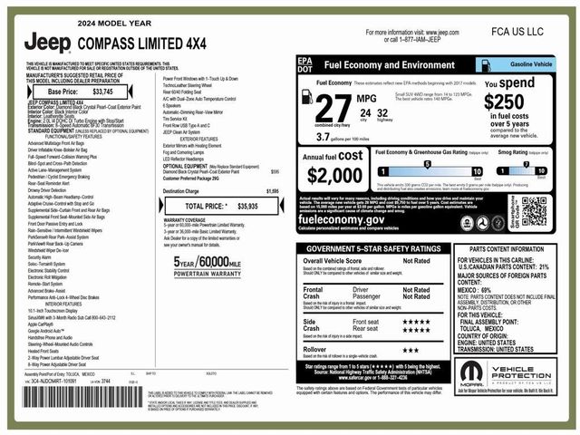 2024 Jeep Compass Limited