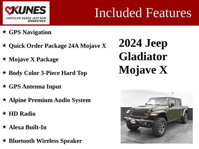 2024 Jeep Gladiator Mojave X