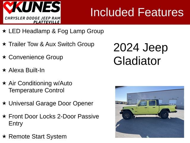 2024 Jeep Gladiator Sport S