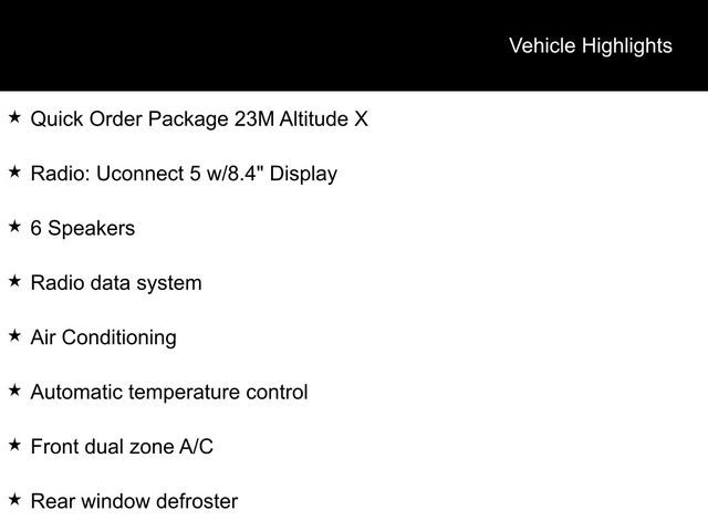 2024 Jeep Grand Cherokee Altitude X