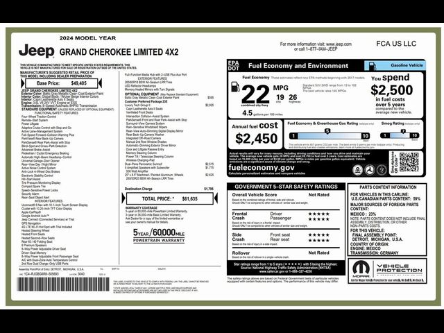 2024 Jeep Grand Cherokee Limited