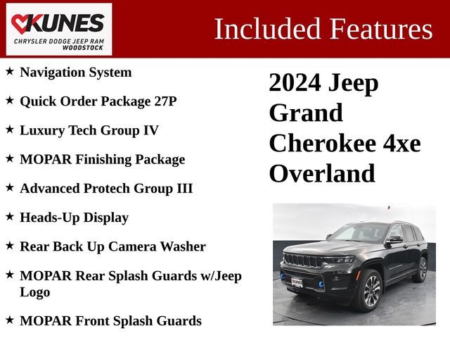 2024 Jeep Grand Cherokee 4xe Overland