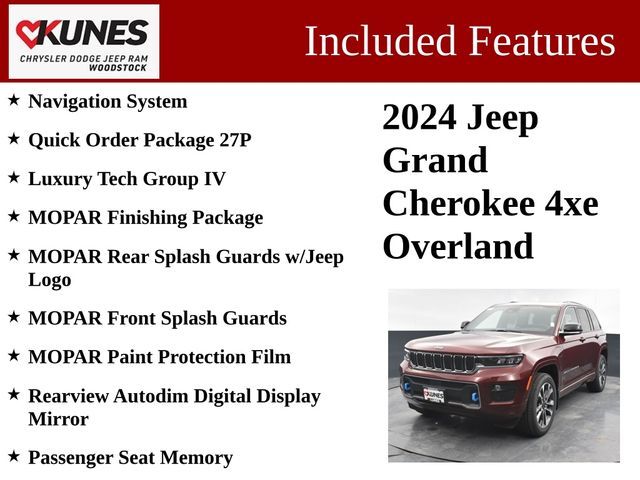 2024 Jeep Grand Cherokee 4xe Overland