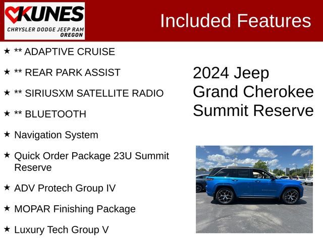 2024 Jeep Grand Cherokee Summit Reserve