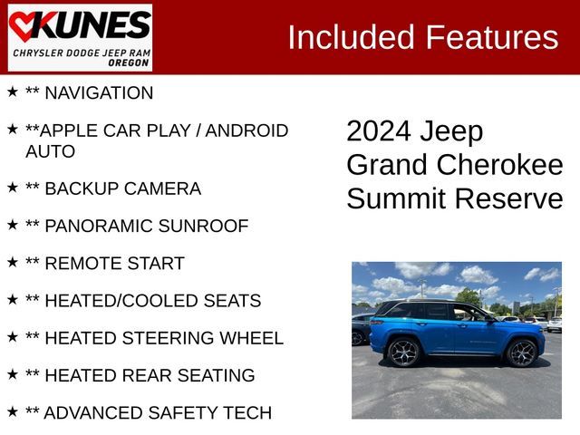 2024 Jeep Grand Cherokee Summit Reserve